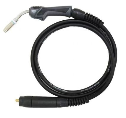 Macchine di saldatura in acciaio inossidabile e plastica 24KD Nero 16ft MIG Air Cooled Saldatura Torcia
