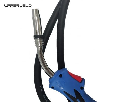 Macchine di saldatura in acciaio inossidabile e plastica 24KD Nero 16ft MIG Air Cooled Saldatura Torcia