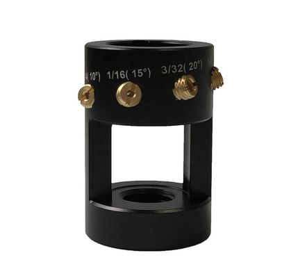 6.5*4.3*4.3 Testa di macinatura per elettrodi di tungsteno di alluminio superiore per saldature TIG