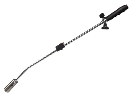Torcia di riscaldamento nera argento 20 000 BTU 34 pollici di lunghezza fuori giardino erbicida