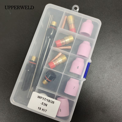 2 kg Lenti a gas TIG di grandi dimensioni Coppe in ceramica con ugello di alluminio per WP 9 17 20 18 26 Torcia di saldatura TIG
