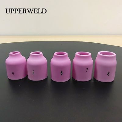 2 kg Lenti a gas TIG di grandi dimensioni Coppe in ceramica con ugello di alluminio per WP 9 17 20 18 26 Torcia di saldatura TIG