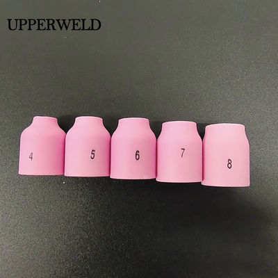 2 kg Lenti a gas TIG di grandi dimensioni Coppe in ceramica con ugello di alluminio per WP 9 17 20 18 26 Torcia di saldatura TIG