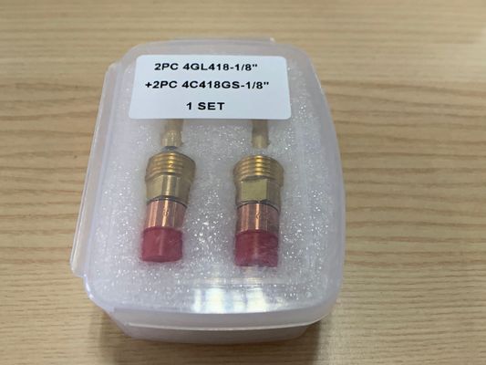 TIG Welding Gas Lens Collet Body Kit per migliorare le prestazioni e la durata della saldatura