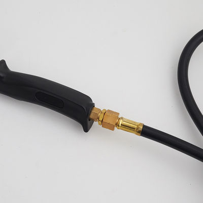 Torcia portatile a doppio bruciatore in ottone per saldatura a gas