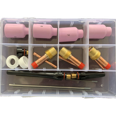 Stubby Gas Lens Collect 10 54n 53n Pyrex Glass Cup Kit per DB SR WP-17/18/26 TIG Saldatura Torcia