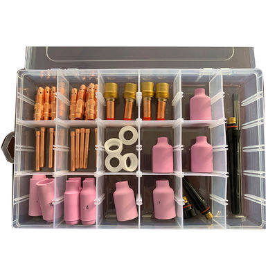 Stubby Gas Lens Collect 10 54n 53n Pyrex Glass Cup Kit per DB SR WP-17/18/26 TIG Saldatura Torcia