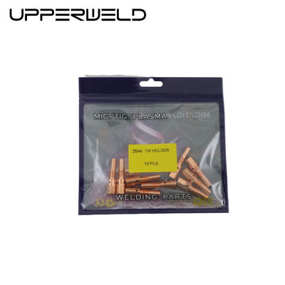 OEM Customized MIG Accessory UPPERWELD 25AK Tenitore di punta per torcia Mig a gas raffreddata ad acqua