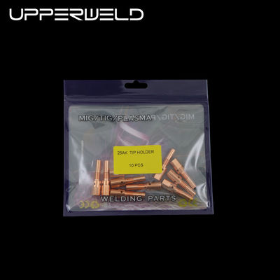 OEM Customized MIG Accessory UPPERWELD 25AK Tenitore di punta per torcia Mig a gas raffreddata ad acqua