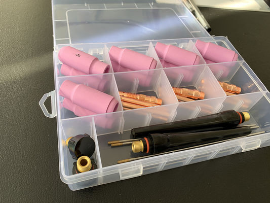 Kit di consumabili di torcia di saldatura TIG personalizzato per PTA DB SR WP 17 18 26 13N 53N 54N