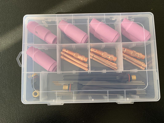 Kit di consumabili di torcia di saldatura TIG personalizzato per PTA DB SR WP 17 18 26 13N 53N 54N