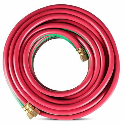 1/4 pollice nero Twin saldatura torcia tubo per versatile e Oxy Acetylene taglio ossigeno