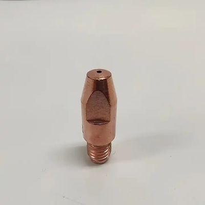 Punte di contatto della torcia metallica MIG per il materiale di saldatura UPPERWELD M6 28mm CRZR