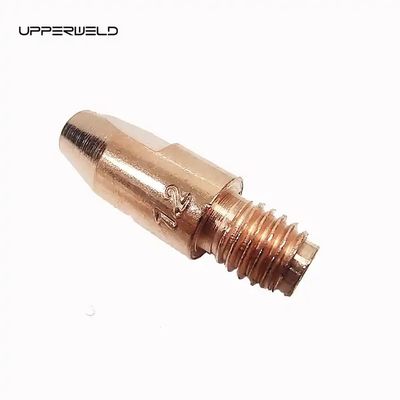Punte di contatto della torcia metallica MIG per il materiale di saldatura UPPERWELD M6 28mm CRZR