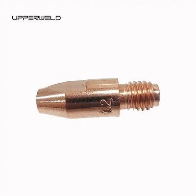 Punte di contatto della torcia metallica MIG per il materiale di saldatura UPPERWELD M6 28mm CRZR