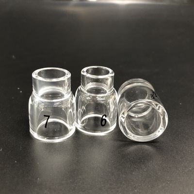 Kit di coppe di vetro TIG per 13NQ10-6 11-7 12-8 TIG Torcia di saldatura Lenti a gas stubby 0,1 kg