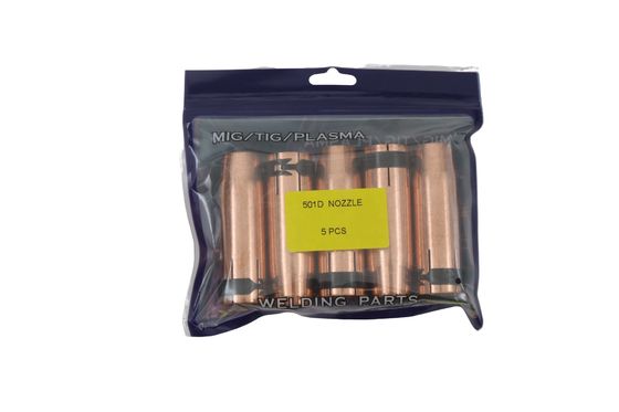 Saldatura di funzionamento superiore 501D MIG MAG nozzolo a gas raffreddato ad aria con punta di contatto del diffusore di gas