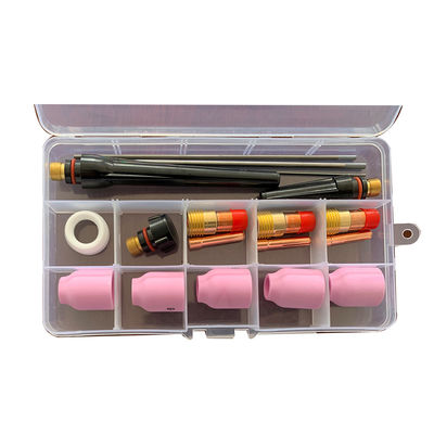 WP17 18 26 -53N 18KITS Kit di tazze di vetro in ceramica facile da usare Torcia di saldatura Lente a gas Collezione