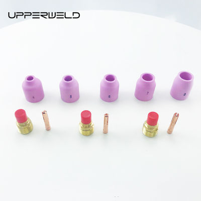 WP17 18 26 -53N 18KITS Kit di tazze di vetro in ceramica facile da usare Torcia di saldatura Lente a gas Collezione
