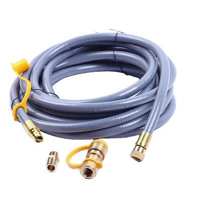12 piedi bassa pressione gas di gomma naturale e gas di saldatura propano assemblaggio tubo di gas