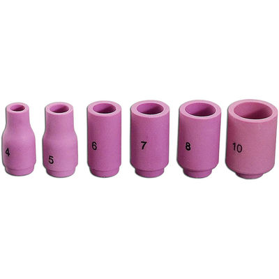 Torcia di saldatura TIG SR WP920 24 25 Fit 13N08 13N09 13N10 13N11 13N12 13N13 Coppa di ugello 10pcs
