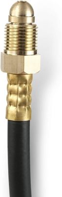 NBR Mig Tig 12' Tubo di saldatura a gas inerte 5/8" UNF-18RH Tubo regolatore di flusso del miscuglio di gas a CO2