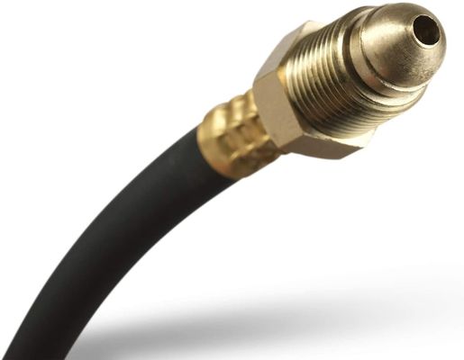 NBR Mig Tig 12' Tubo di saldatura a gas inerte 5/8" UNF-18RH Tubo regolatore di flusso del miscuglio di gas a CO2