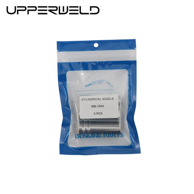 Consumabili per saldature Binzel UPPER 15AK ugello a gas con materiale di rame e lunghezza 53 mm