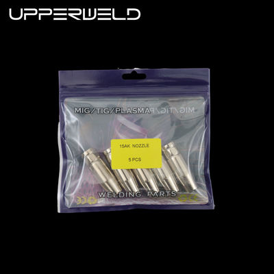 Consumabili per saldature Binzel UPPER 15AK ugello a gas con materiale di rame e lunghezza 53 mm