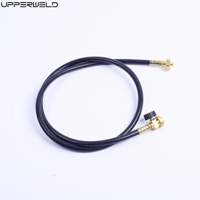 Serbatoio di propano a pressione forno da campeggio Adapter Hose per il collegamento cilindro Funzione nera