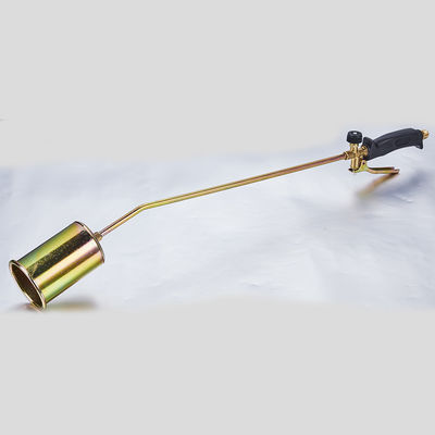 10FT tubo regolabile controllo della fiamma MAPP torcia erba bruciatore con ignizione di pietra pesante