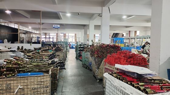 89cm Manico bicolore Torcia di propano pesante bruciatore di erba con accensione a pulsante