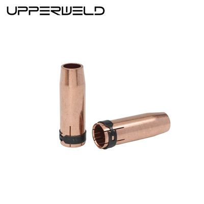 Nozzolo di saldatura conico dorato per UPPERWELD 501D MIG Accessori di saldatura Nozzolo a gas