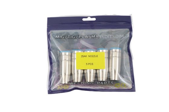 Nozzolo conico Coppa di scudo di raffreddamento AIR raffreddato 25AK MIG MAG CO2 Saldatura Torcia Nozzolo di gas