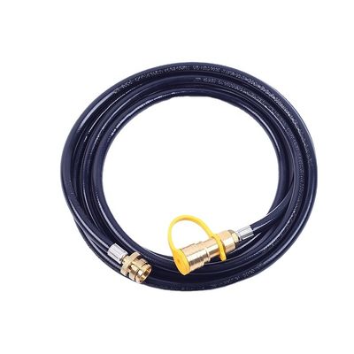 12 piedi 24 piedi di gomma naturale saldatura a gas Lpg tubo con 3/8 pollici Quick Connect / Disconnect per griglia