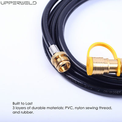 12 piedi 24 piedi di gomma naturale saldatura a gas Lpg tubo con 3/8 pollici Quick Connect / Disconnect per griglia