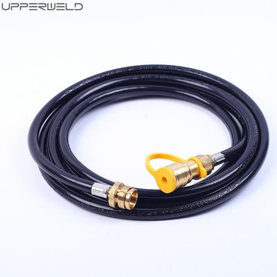 12 piedi 24 piedi di gomma naturale saldatura a gas Lpg tubo con 3/8 pollici Quick Connect / Disconnect per griglia