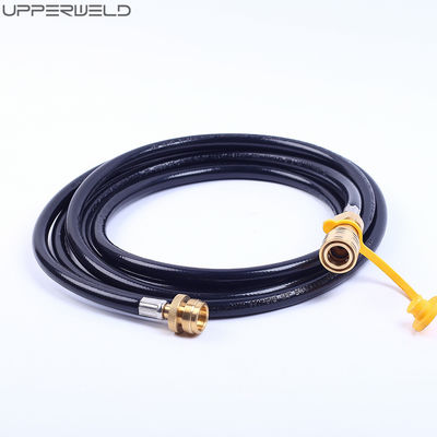 12 piedi 24 piedi di gomma naturale saldatura a gas Lpg tubo con 3/8 pollici Quick Connect / Disconnect per griglia