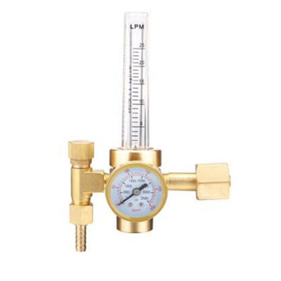 Regulatore di pressione di CO2 a doppio sistema in ottone a 2 fasi per set-up di birra e kombucha