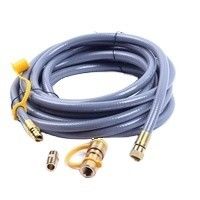 10/12/24 Fuochi di gas naturale con accessori di collegamento rapido e tubo di saldatura in argento