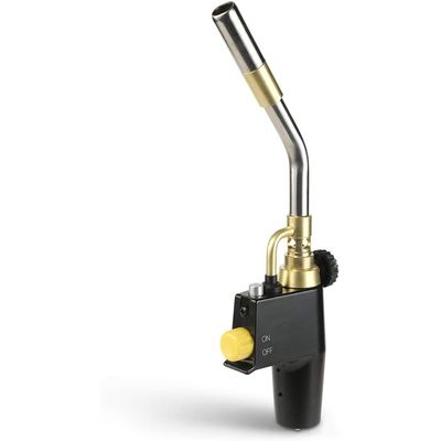 Cooper Trigger Start MAPP Torcia a gas propano con tubo e calibro Cooper's Performance