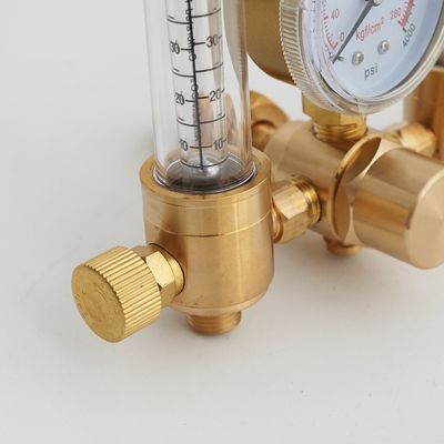 Regolatore ad alta pressione di argon-CO2 per saldatori di gas standard a manometro di pressione 3500 psi