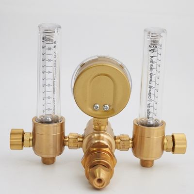 Regolatore ad alta pressione di argon-CO2 per saldatori di gas standard a manometro di pressione 3500 psi