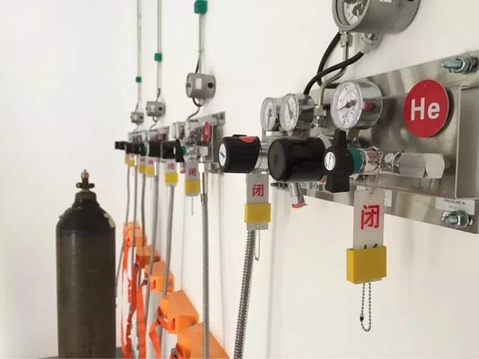 Valvola solenoide DC12V per regolatore a bassa pressione di ossigeno azoto gas laboratorio chimico