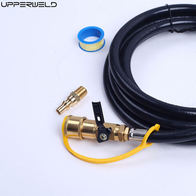 Taglio del tubo di collegamento rapido del propano superiore con accessori per griglie da barbecue e gas naturale