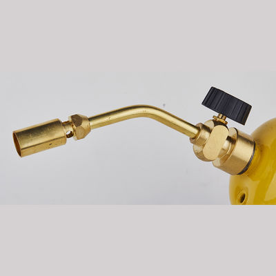 Maniglia MAPP Torcia di ottone fatta di fiamma auto-accensione caratteristica 1200° Saldatura Torcia a mano
