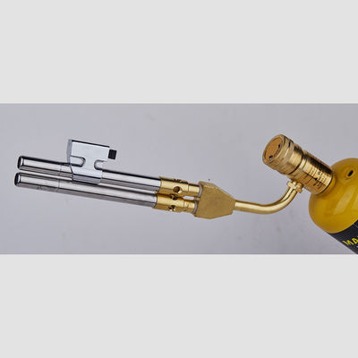 Maniglia MAPP Torcia di ottone fatta di fiamma auto-accensione caratteristica 1200° Saldatura Torcia a mano