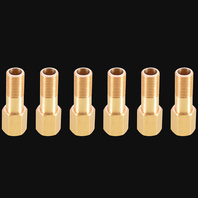 Tubo di LPG tubo di ottone filo di estensione della canna di collegamento del tubo 1/8" 1/4" 3/8" testa femminile