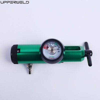 0-15 litri al minuto Regulatore di ossigeno con funzione di flusso elevato e connessione CGA 870