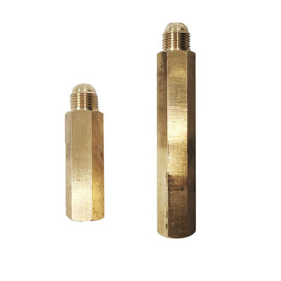 Tubo di LPG tubo di ottone filo di estensione della canna di collegamento del tubo 1/8" 1/4" 3/8" testa femminile